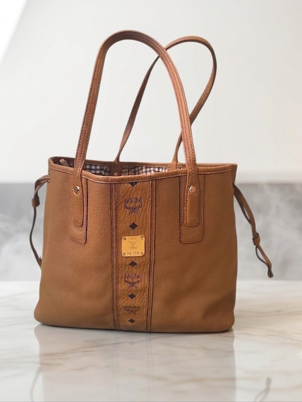 MCM Liz Reversible Shopper Tote